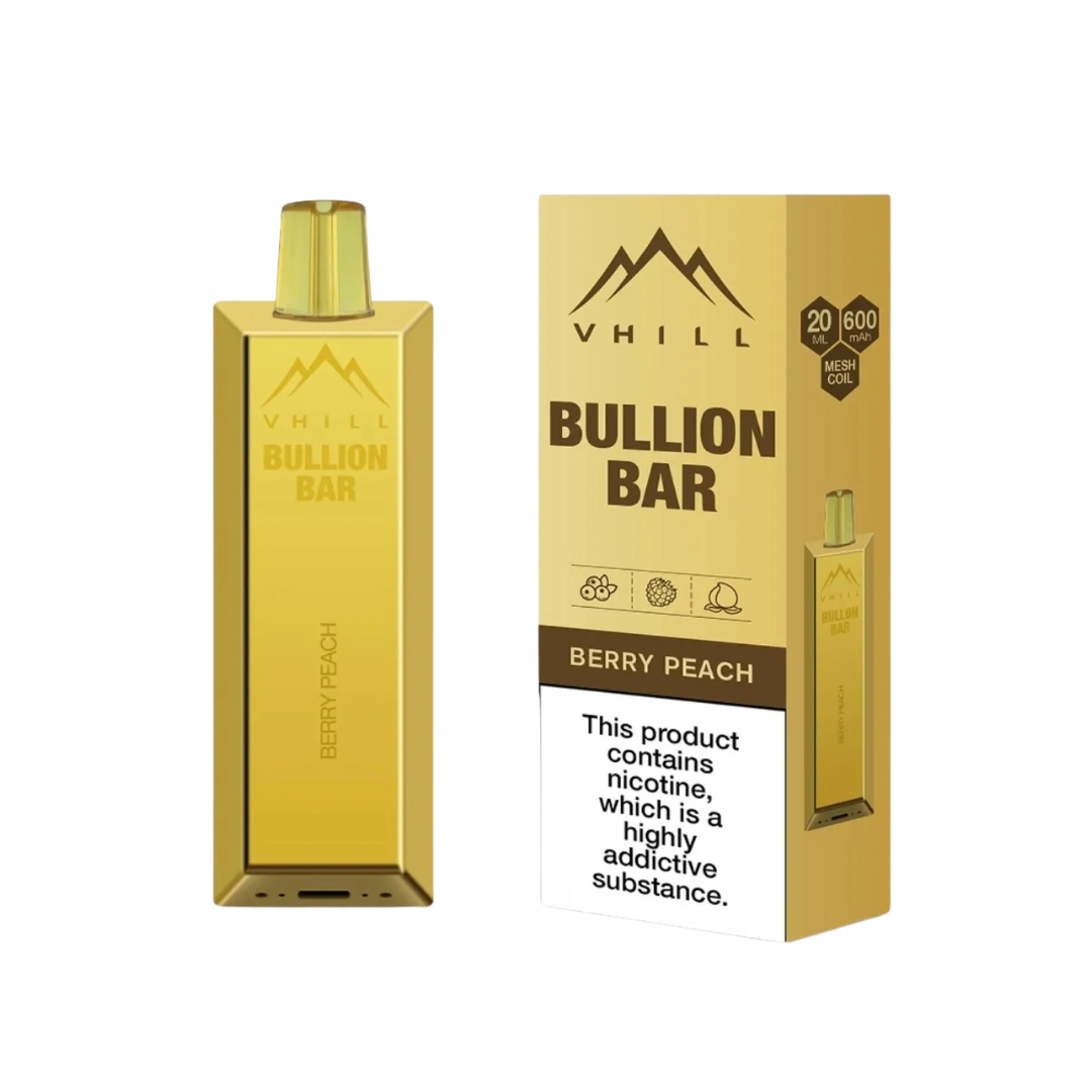 Bullion Bar 10000 Puffs  High-End Rechargeable Vape  Vapecloud254